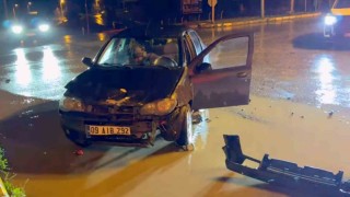 Sökede trafik kazası: 1 yaralı