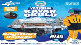 Spor A.Ş. Yetişkin Kayak Okulu kayıtları başladı