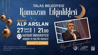 Talasın Ramazan etkinliklerinde bu hafta sonu