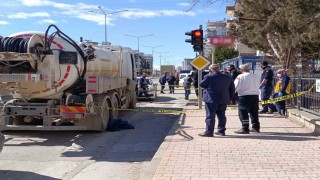 Tanker altında kalan yaya, hayatını kaybetti