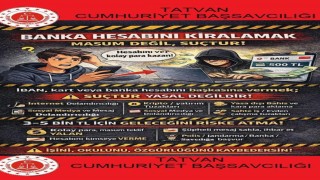 Tatvan Cumhuriyet Başsavcılığından dolandırıcılığa karşı bilgilendirme