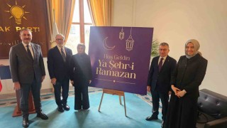 TBMM AK Parti Grubunda Ramazan süslemesi