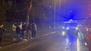 Tekirdağda çukura giren motosikletli genç yaralandı