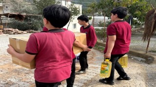 Tekmen Ortaokulunda Yardımlaşma Seferberliği