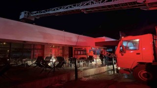 TEMdeki dinlenme tesisinde korkutan yangın