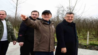 Termede yol seferberliği: Bin metrelik konforlu ulaşım