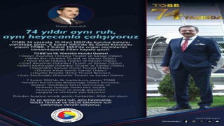 TOBB Başkanı Hisarcıklıoğlu: TOBB; 367 oda ve borsası, 2 milyonu aşkın üyesiyle, ülkemizin kalkınmasına destek veren ve geleceğine yatırım yapan büyük bir aile