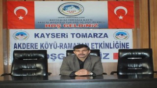 Tomarza Akdere Derneğinden Ramazan boyunca gönül sofrası