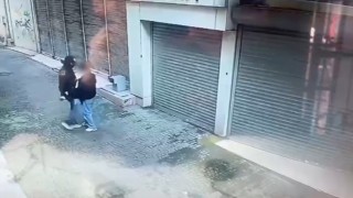 Tornavidalı kar maskeli gaspçı kamerada
