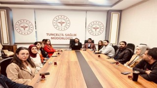 Tuncelide sağlık çalışanlarına hizmet içi eğitim