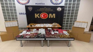 Turgutlu ve Kırkağaçta kaçak tütün operasyonu: 2 gözaltı
