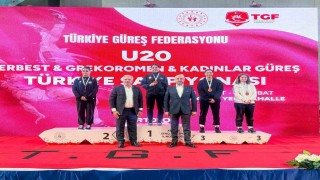U20 Kadınlar Güreş Türkiye Şampiyonası tamamlandı