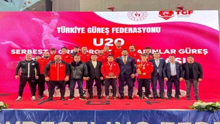 U20 Serbest Güreş Türkiye Şampiyonası sona erdi