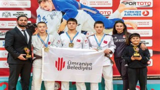 Ümraniye Belediyesi Spor Kulübünden Türkiye Şampiyonasında çifte altın