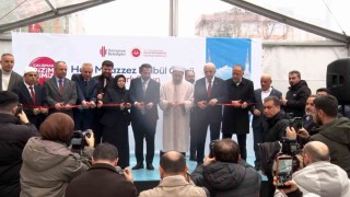 Ümraniyede manevi buluşma: Hacı Muazzez Bülbül Camii dualarla açıldı