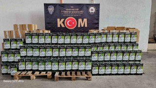 Uşakta 382 teneke karışımlı zeytinyağı ele geçirildi