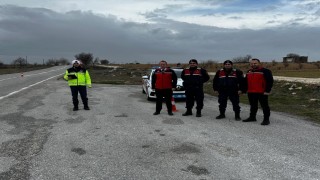 Uşakta hayvan sevkiyatlarına yönelik yol denetimi
