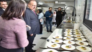Vali Canbolat Didim Mutfak Akademisinde incelemelerde bulundu