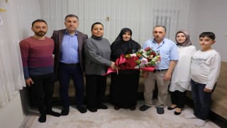 Vali Eldivan, gazi ailesinin iftar sofrasına konuk oldu