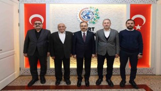 Vali Kızılkaya Siirt TSO başkan vekiliyle görüştü