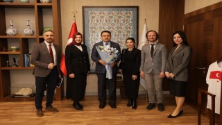 Vali Musa Işın, UCİM Kütahya heyetini kabul etti