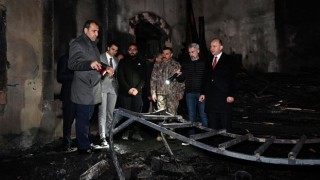 Vali Serdengeçti, Tarihi Okulda İncelemelerde Bulundu