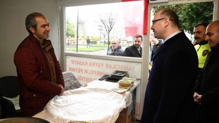 Vali Serdengeçti’den Esnafa Geçmiş Olsun Ziyareti
