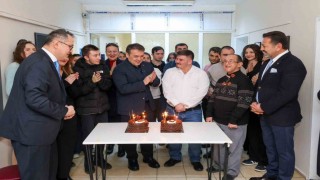 Vali Sözer özel bireylerin doğum günü sevincine ortak oldu
