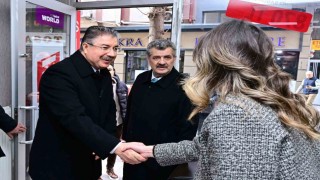Vali Yılmazın esnaf ziyaretleri sürüyor