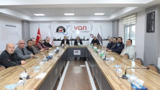 Van TSOdan oda başkanlarına hayırlı olsun ziyareti