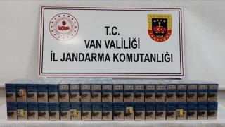 Vanda 720 paket gümrük kaçağı sigara ele geçirildi