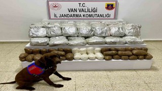 Vanda 78 kilo uyuşturucu ele geçirildi