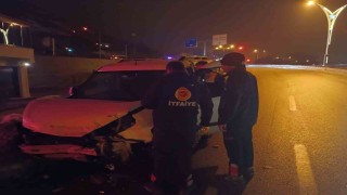 Vanda trafik kazası: 1 yaralı