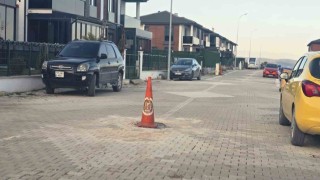 Vatandaşların rögar kapağı imtihanı