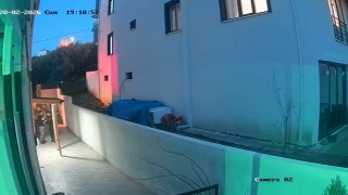 Yalovada 14 aylık bebeğin yaralandığı komşu kavgası güvenlik kamerasına yansıdı