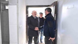Yangında evini kaybeden aileye yeni yuva