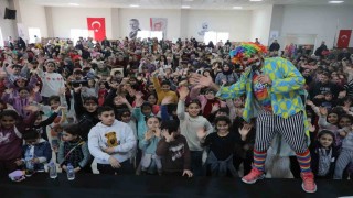 Yayladağında çocuk şenliği yüzleri güldürdü
