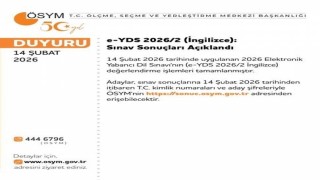 YDS 2026/2 sonuçları açıklandı