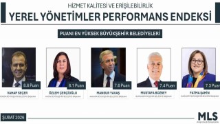 Yerel Yönetimler Performansında Başkan Çerçioğlu ikinci sırada
