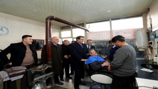 Yılmazdan Aktoprak, Yığınlı ve Kızıkhamurkesen mahallelerinde projeleri yerinde inceledi