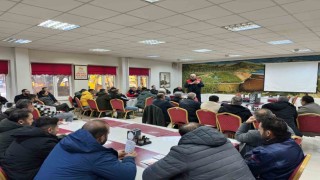 Yozgat Belediyesi İtfaiye ekipleri İl Özel İdarede 50 personele eğitim verdi
