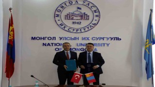 Yunus Emre Enstitüsü ile Moğolistan Devlet Üniversitesi arasında mutabakat zaptı imzalandı
