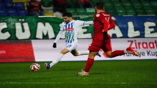 Ziraat Türkiye Kupası: Çaykur Rizespor: 0 - Beyoğlu Yeni Çarşı: 1 (İlk yarı)