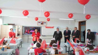Zonguldakta ikinci dönemin ilk dersi Bayrak Sevgisi oldu