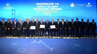 5G destekli akıllı yolda ilk test