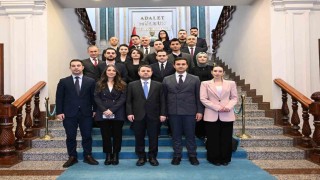 Adalet Bakanı Gürlek, gazetecilerle bayramlaştı