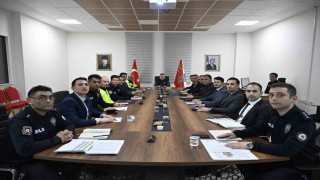 Adıyamanda haftalık asayiş değerlendirme toplantısı yapıldı