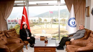 ADÜ Rektörü Kent, Başkan Çerçioğlunu ağırladı