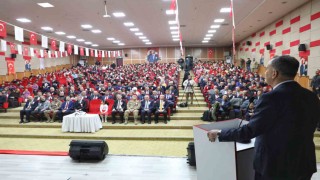Ağrıda İstiklal Marşının kabulünün 105. yıl dönümü dolayısıyla program düzenlendi