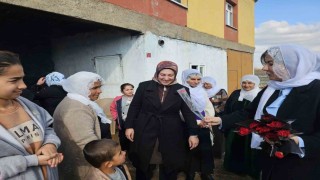 AK Parti heyeti Çınarda Kadınlar Gününü kutladı